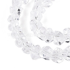 Прозрачные стеклянные бусины&nbsp;LS-GLAA-N018-4mm-09