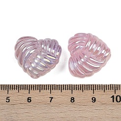 Светящиеся непрозрачные акриловые бусины&nbsp;MACR-C036-04