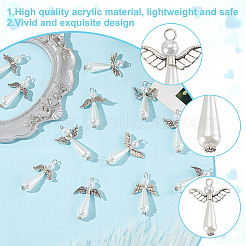 Подвески из сплава и акрила&nbsp;PALLOY-HY00030