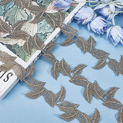 4.75~5 ярд филигранной кружевной отделки из полиэстера&nbsp;OCOR-GF0002-01