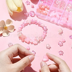 Наборы украшений для браслетов из акрилового бисера своими руками&nbsp;DIY-YW0010-06