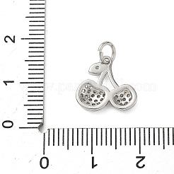 Латунные подвески из прозрачного кубического циркония&nbsp;KK-A273-31P