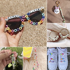 Непрозрачные акриловые бусины&nbsp;MACR-TAG0001-07T