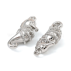 Латунные микро проложить кубического циркония подвески&nbsp;KK-C155-23P