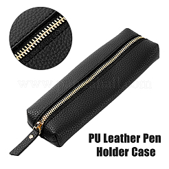 Чехол для ручки из искусственной кожи с принтом личи&nbsp;AJEW-WH0415-89B