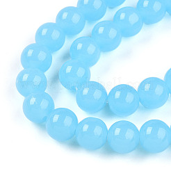 Стеклянные бусины&nbsp;GLAA-T032-J10mm-04