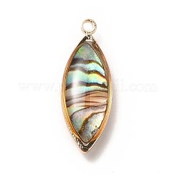 Латунь эмаль подвески&nbsp;KK-K252-10G-02