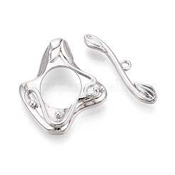 Латуни Переключить застежками&nbsp;KK-T073-43P