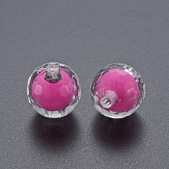 Прозрачные акриловые бусины&nbsp;TACR-S152-14A-A13