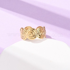 Кольца-манжеты из нержавеющей стали 304 для женщин&nbsp;RJEW-K309-26G