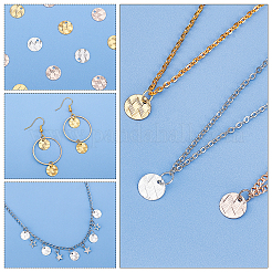 120шт 3 цвета латунные подвески&nbsp;KK-PH0004-70