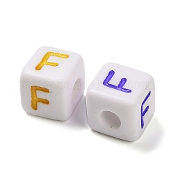 Непрозрачные акриловые бусины&nbsp;OACR-I022-01F