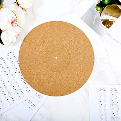 Пробковые коврики для проигрывателя&nbsp;AJEW-WH20080-66A