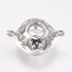 Латунные микро проложить кубических соединения циркония&nbsp;ZIRC-A009-50P