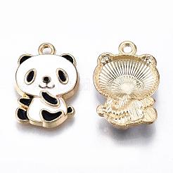 Подвески из экологически чистого сплава с эмалью&nbsp;X-ENAM-Q437-011-NR