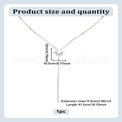 1 шт. цинковый сплав кристалл стразы солнце кулон нержавеющая сталь y ожерелья&nbsp;NJEW-LP0009-44