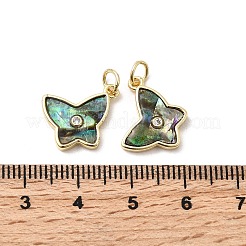 Латунные микро проложить кубического циркония подвески&nbsp;KK-K384-22B-G