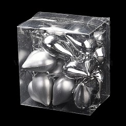 День святого Валентина гальванические пластиковые подвески в форме сердца украшения&nbsp;KY-D020-02B