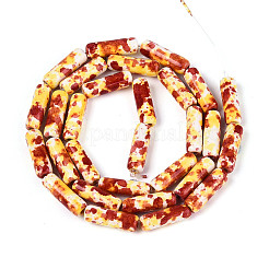 Синтетических нитей бирюзовые бусы&nbsp;TURQ-T005-01B-05