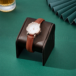 Настольный держатель для часов из искусственной кожи&nbsp;ODIS-WH0007-64B