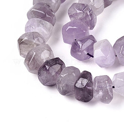 Природный аметист нитей бисера&nbsp;G-N347-17A-03