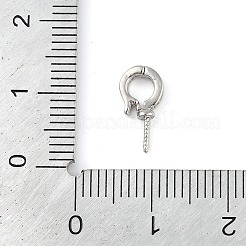 Подвески-подвески из латуни с микро-паве и прозрачным кубическим цирконием&nbsp;LS-KK-L219-03