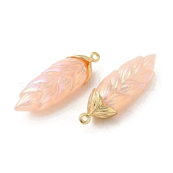 Подвески из смолы с радужным переливающимся покрытием&nbsp;LS-RESI-C047-03A-G