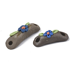 Подвески из фарфора ручной работы&nbsp;PORC-N004-143B