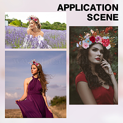 Резинки для волос из сплава&nbsp;AJEW-WH0434-03