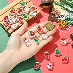 24 шт. 6 стиля рождественских украшений&nbsp;OACR-YW0004-09