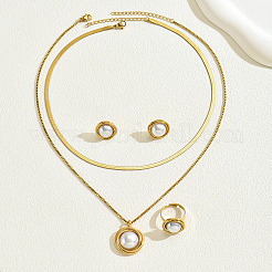 Винтажные круглые двойные ожерелья OM5590