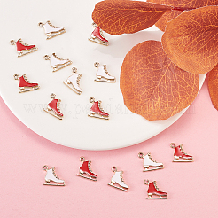 20шт 2 цвета сплава эмалевые подвески&nbsp;PALLOY-CJ0001-137