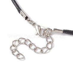 3d ожерелья с подвесками из стеклянного бисера в форме сердца&nbsp;NJEW-MZ00046-03