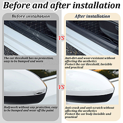 Акриловые защитные ограждения для дверей автомобиля&nbsp;DIY-WH0504-253