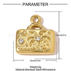 Подвески из нержавеющей стали 304&nbsp;STAS-OY007-94G