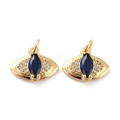 Латунные подвески из кубического циркония с микропаве&nbsp;KK-D065-08G