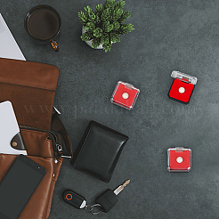 Пластиковые презентационные коробки для хранения и демонстрации бейджей&nbsp;AJEW-WH0502-11