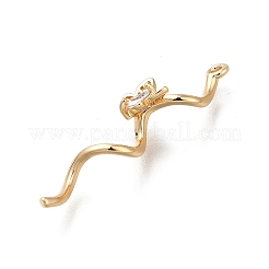 Латунные микро проложить кубического циркония подвески&nbsp;KK-D312-07G