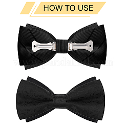 6шт. 2-х цветный железный зажим для галстука FIND-CA0009-89