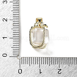 Подвески в подарочной коробке с натуральным кристаллом кварца&nbsp;LS-G-P523-01G-06