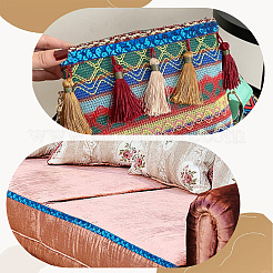 2 шт. 2-х цветные пластиковые и полиэстеровые бусины-пайетки&nbsp;OCOR-CY0002-10B