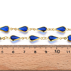 Латунные каплевидные звенья цепи&nbsp;CHC-N023-09D-G