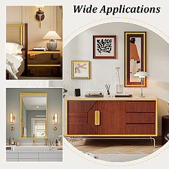 ПВХ самоклеящаяся гибкая молдинговая отделка&nbsp;DIY-WH0671-202