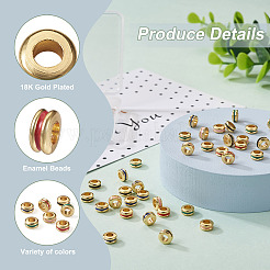 50шт. 5-х цветное латунное покрытие стойки KK-KS0001-21-RS