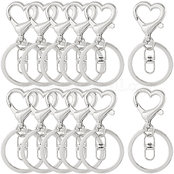 20 шт. застежки для брелка из цинкового сплава&nbsp;FIND-SP0004-26P