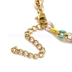 Ожерелья из нержавеющей стали 304&nbsp;LS-NJEW-B077-04G