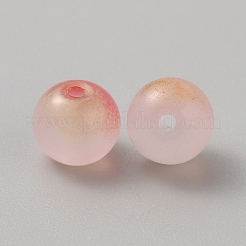 Двухцветная краска для запекания стеклянные бусины&nbsp;GLAA-WH0031-62B