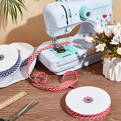 Плоский шнур из полиэстера длиной 40 ярд.&nbsp;OCOR-WH0003-048A