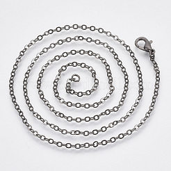 Изготовление колье из латунных кабельных цепочек&nbsp;X-MAK-N029-01B