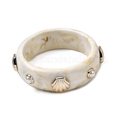 Браслеты из смолы для женщин&nbsp;BJEW-P357-03G